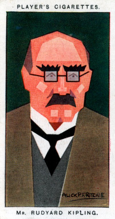 Rudyard Kipling , britský spisovatel a básník, 1926. od Alick P. F. Ritchie
