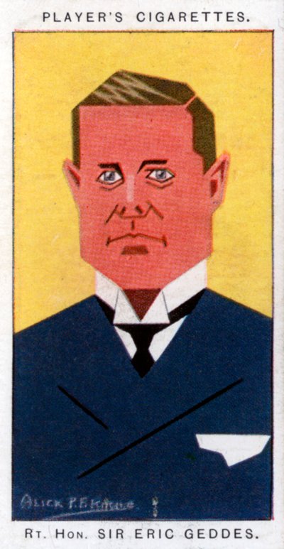 Sir Eric Campbell Geddes , britský politik, 1926 od Alick P. F. Ritchie