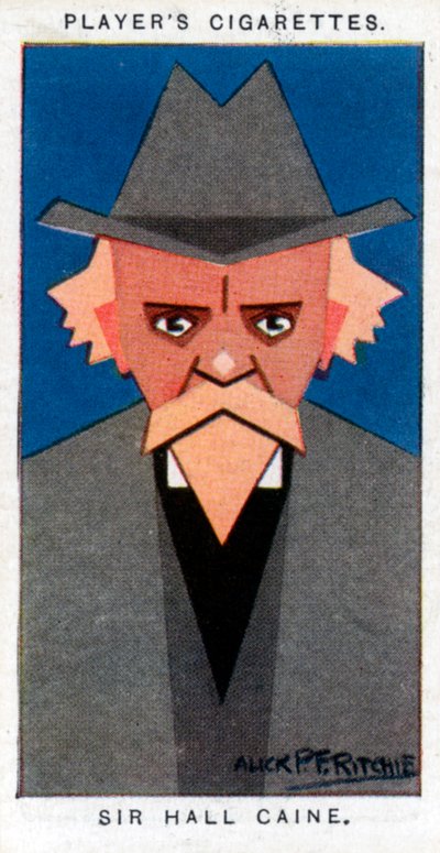 Sir Hall Caine , britský romanopisec, 1926 od Alick P. F. Ritchie