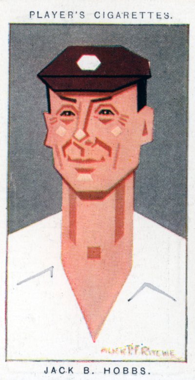 Sir Jack Hobbs , britský hráč kriketu, 1926 od Alick P. F. Ritchie