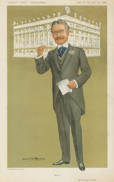 Harry Gordon Selfridge od Alick P. F. Ritchie