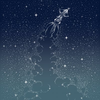 Let nebeské chobotnice od Alirıza ÇAKIR