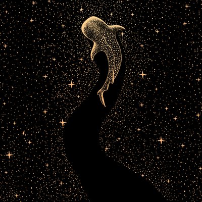 Kosmický žralok velrybí od Alirıza ÇAKIR