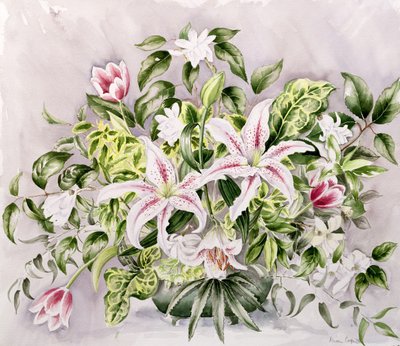 Zátiší s liliemi, 1996 od Alison Cooper