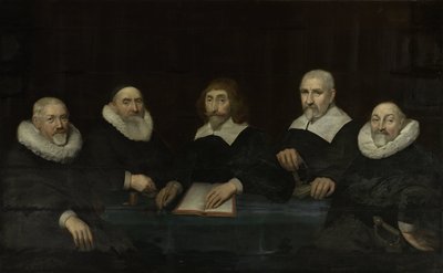 Regenti domu nápravy v Middelburgu, 1643 od Allaert van Loeninga