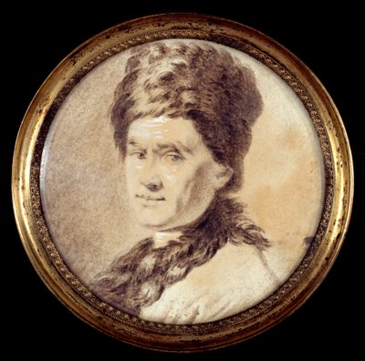 Portrét švýcarského filozofa Jeana Jacquese Rousseaua (1712-1778) v arménském kostýmu Anonymní kresba Allana Ramsaye. Paříž 18. století, Musee Carnavalet od Allan (after) Ramsay