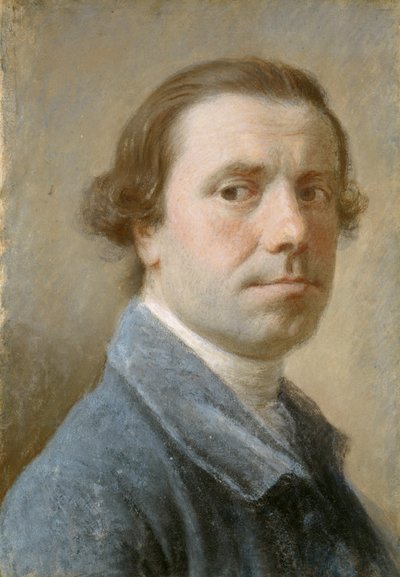 Allan Ramsay, 1713 - 1784. Umělec (autoportrét) od Allan Ramsay