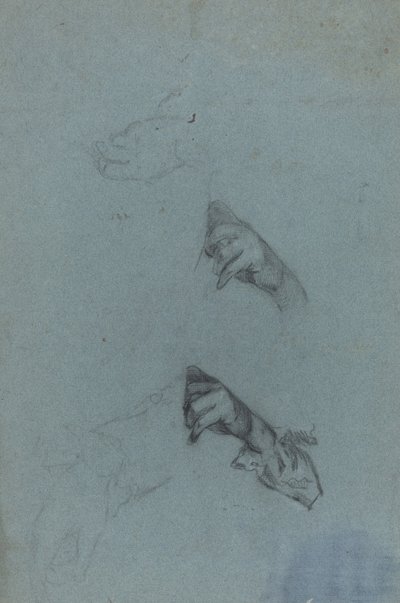 Ruční studie [verso] od Allan Ramsay