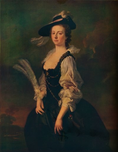 Portrét Jane Hale, paní Madan, 1746 od Allan Ramsay
