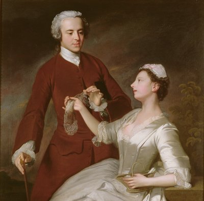Portrét sira Edwarda a lady Turnerové, 1740 od Allan Ramsay