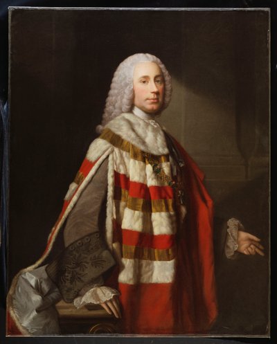 Portrét šlechtice, považovaný za Jamese, 8. hraběte z Moray od Allan Ramsay