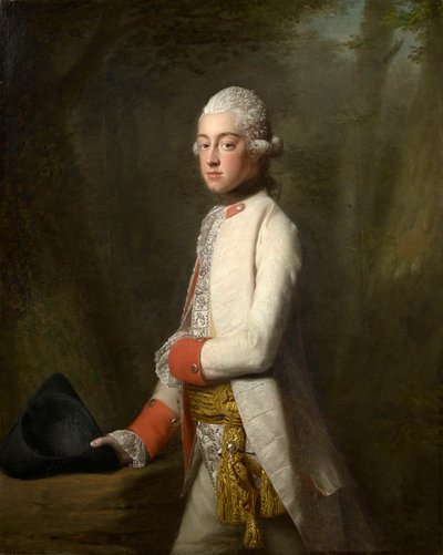 Meklenbursko-střelický princ Jiří August (1748-85) od Allan Ramsay