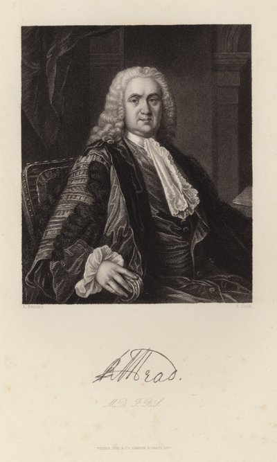 Richard Mead, 1847 od Allan Ramsay