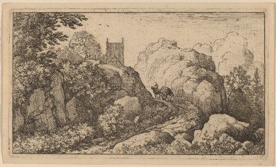Vozík v Narrow Pass, pravděpodobně c. 16451656. od Allart van Everdingen