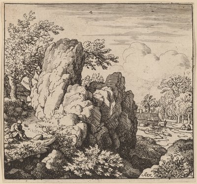 Velká skála, pravděpodobně c. 16451656. od Allart van Everdingen