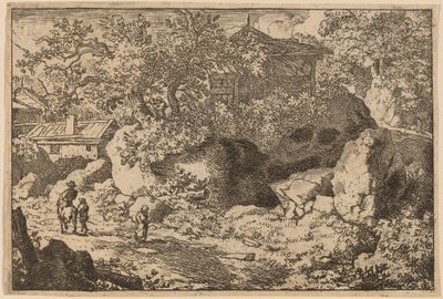 Sedlák na koni, pravděpodobně c. 16451656. od Allart van Everdingen
