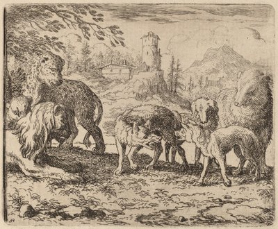 Reynard Odsouzený, pravděpodobně c. 16451656. od Allart van Everdingen