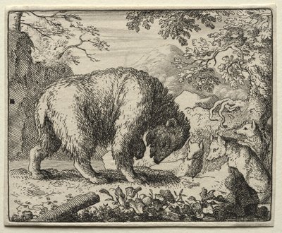 Reynard the Fox: Reynard slibuje med medvědovi od Allart van Everdingen
