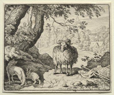Reynard the Fox: Reynard se vrací domů od Allart van Everdingen