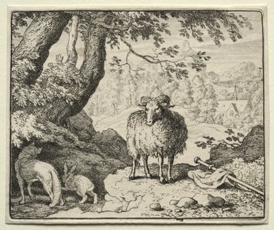 Reynard the Fox: Reynard se vrací domů. od Allart van Everdingen