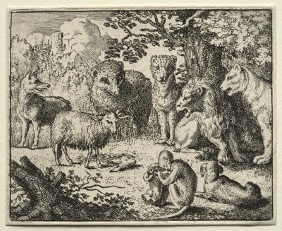 Reynard the Fox: The Arrival of the Packet od Allart van Everdingen