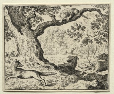 Reynard the Fox: The Disloyal Cat. od Allart van Everdingen