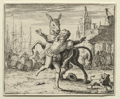 Reynard the Fox: Žárlivý zadek. od Allart van Everdingen