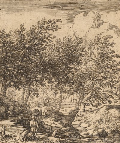 Swineherd, pravděpodobně c. 16451656. od Allart van Everdingen