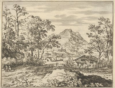 Široká řeka, 17. století. od Allart van Everdingen