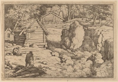 Carpenter, pravděpodobně c. 16451656. od Allart van Everdingen