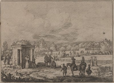 Jaro ve Watroz, kolem roku 1650 (lept) od Allart van Everdingen