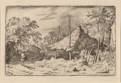 Kolo pod Hay Barn, pravděpodobně c. 16451656. od Allart van Everdingen