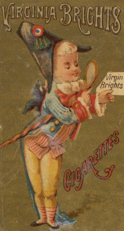 Ze série Girls and Children N64 propagující cigarety Virginia Brights pro Allen &..., 1886. od Allen and Ginter