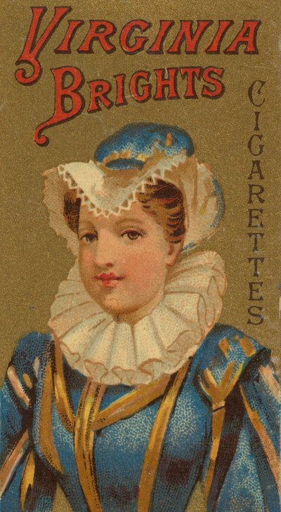 Ze série Girls and Children N64 propagující cigarety Virginia Brights pro Allen &..., 1886. od Allen and Ginter