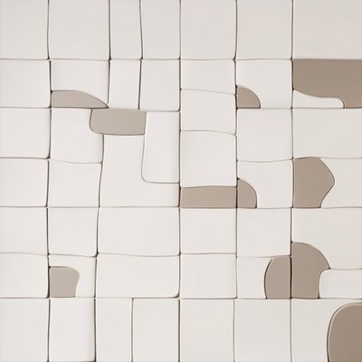Neutrální geometrický reliéf od Alma