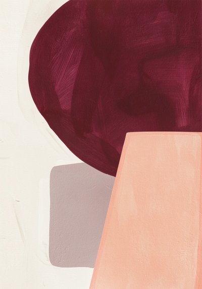 Jemné abstraktní tvary od Alma