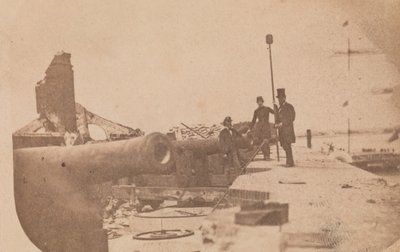 Evakuace Fort Sumter, duben 1861, duben 1861. od Alma A. Pelot.