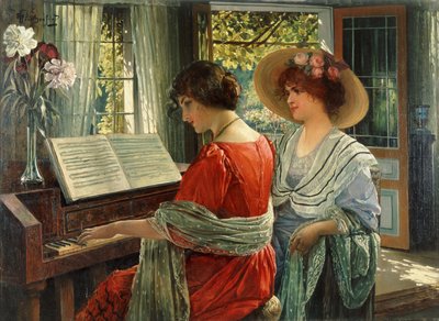 U klavíru od Alois Heinrich Priechenfried