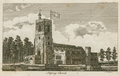 Stepney Church, Londýn od Alois Schonn