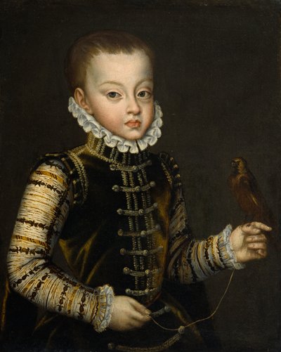 Portrét španělského infanta Ferdinanda od Alonso Sánchez Coello
