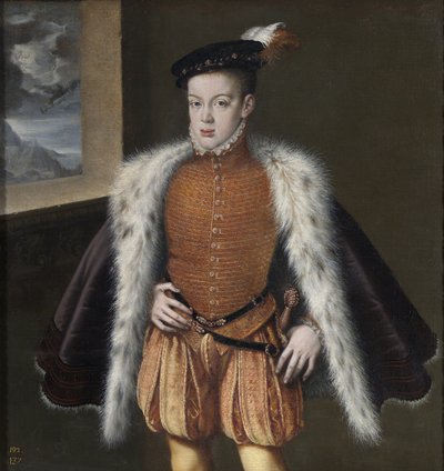 Don Carlos, princ z Asturie, 1555-1559 od Alonso Sánchez Coello