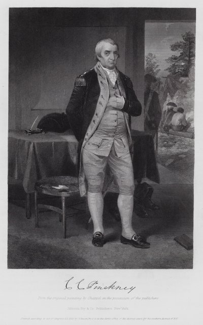 Charles Cotesworth Pinckney (rytina) od Alonzo (after) Chappel