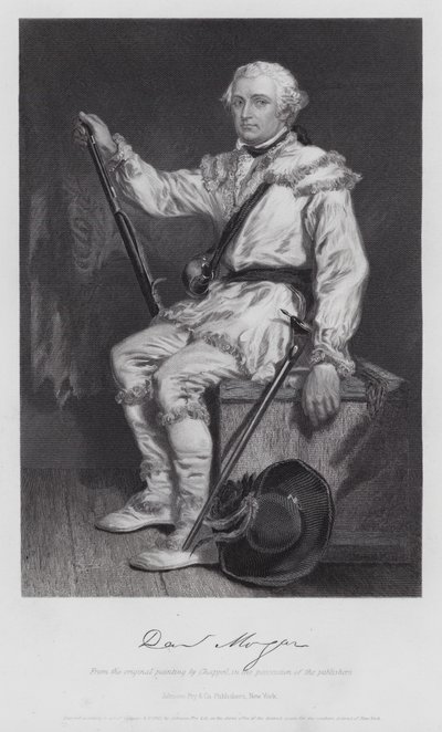 Daniel Morgan (rytina) od Alonzo (after) Chappel
