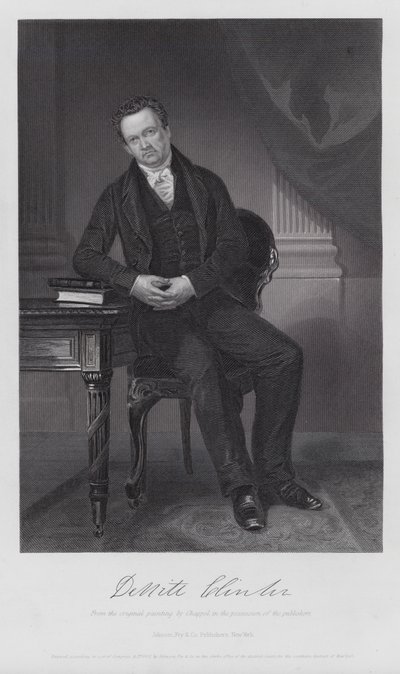 De Witt Clinton (rytina) od Alonzo (after) Chappel
