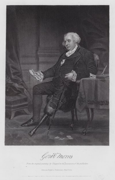 Gouverneur Morris (rytina) od Alonzo (after) Chappel