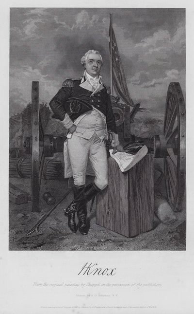 Henry Knox (rytina) od Alonzo (after) Chappel