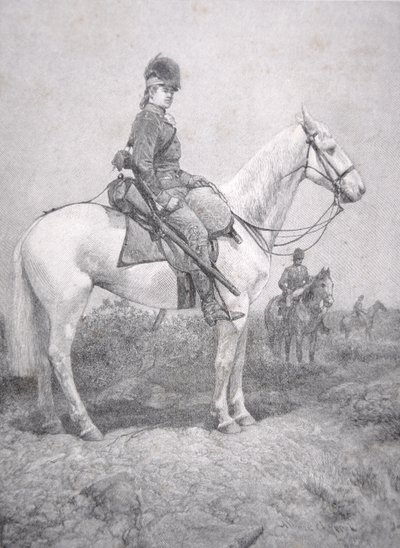 Henry Lee v roce 1780, ilustrace z Harper