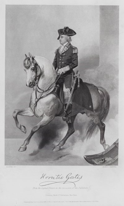 Horatio Gates (rytina) od Alonzo (after) Chappel
