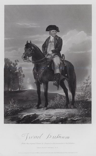 Israel Putnam (rytina) od Alonzo (after) Chappel