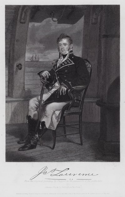 James Lawrence (rytina) od Alonzo (after) Chappel